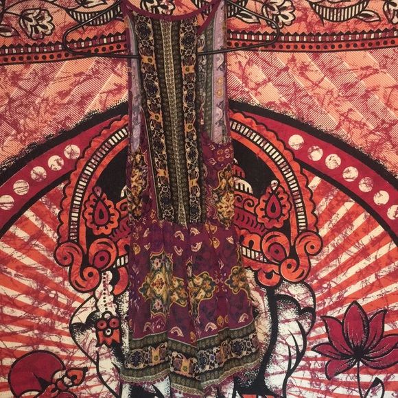 Sleeveless printed romper | XS - Picture 4 of 4